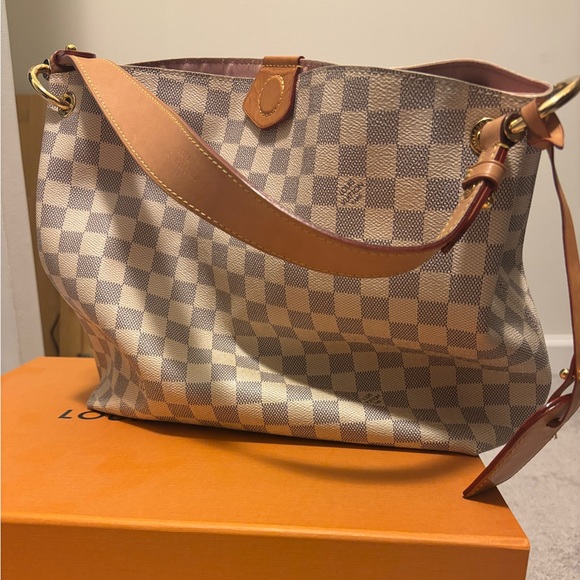 Louis Vuitton PM Graceful in Damier Azur - Picture 2 of 14